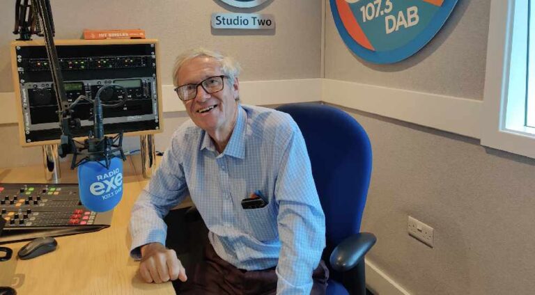Radio Exe’s Colin Slade celebrates show landmark