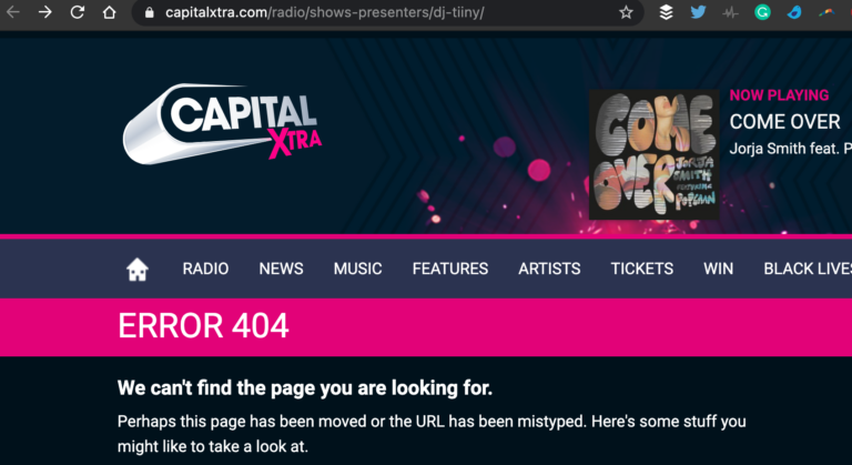 DJ Tiiny removed from Capital XTRA radio schedule