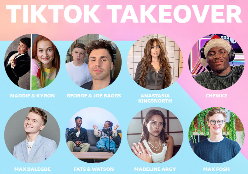 TikTok Takeover planned for Christmas Day at BBC Radio 1 – RadioToday