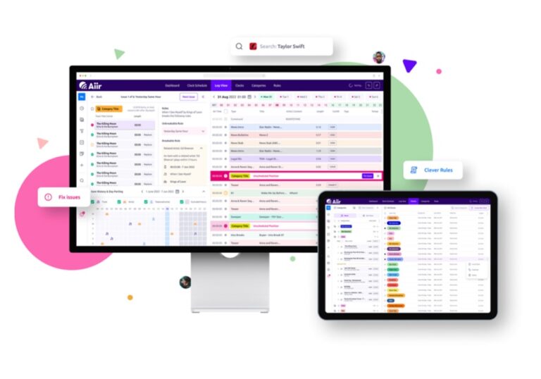Aiir launches web-based music scheduler for radio stations