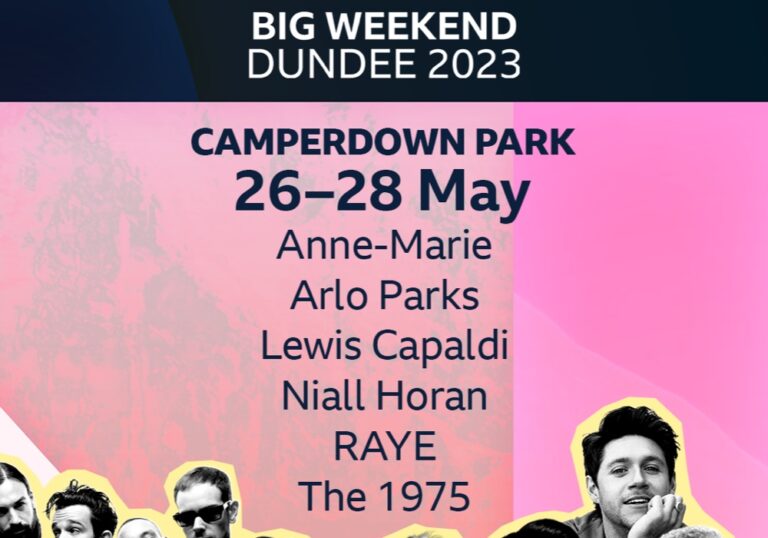 BBC Radio 1 announces first acts for its Big Weekend in Dundee