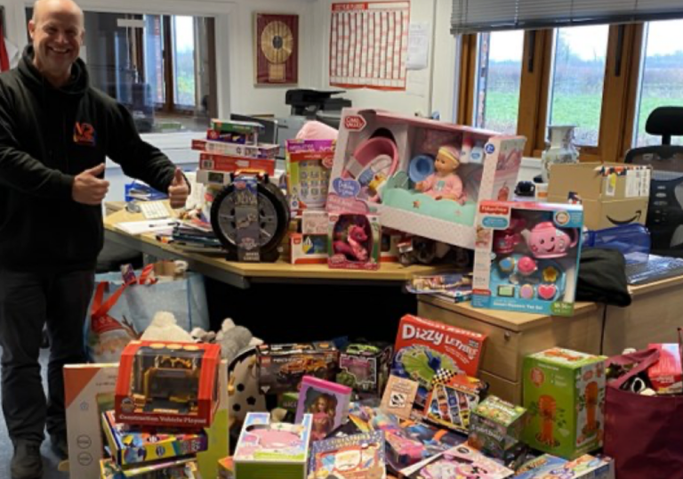 V2 Radio helps collect over 2400 toys in local christmas appeal