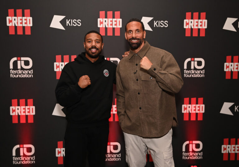 KISS and Rio Ferdinand Foundation partner with Michael B Jordan