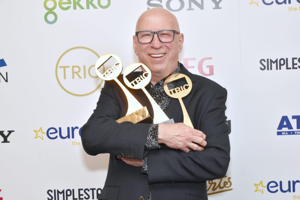 Ken Bruces gets hat-TRIC of gongs at the 2024 Television and Radio Industry Awards