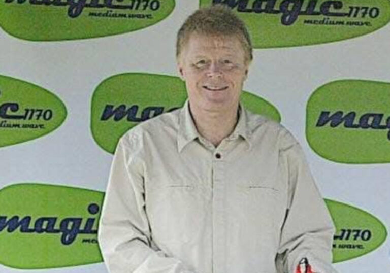 Former radio and TV presenter Peter Grant has passed away