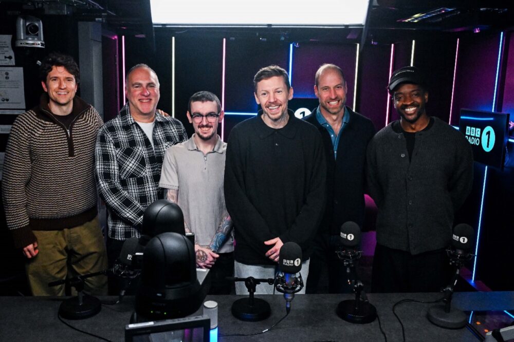 Prince of Wales joins BBC Radio 1 for mental health discussion