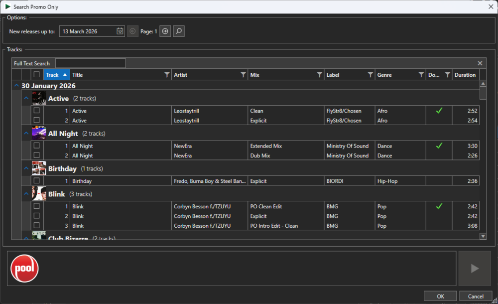 Myriad adds direct Promo Only music download feature