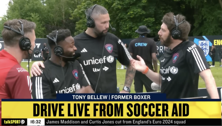 talkSPORT to air Soccer Aid live coverage