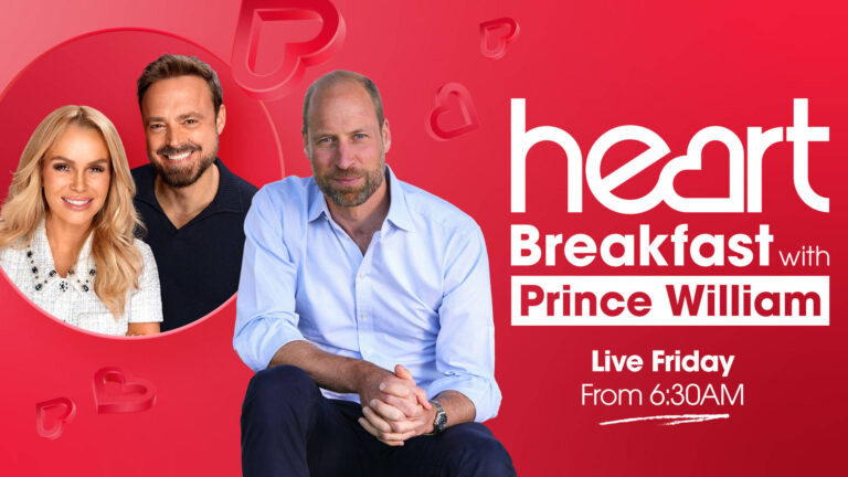 Prince William invites Heart Breakfast to Isles of Scilly