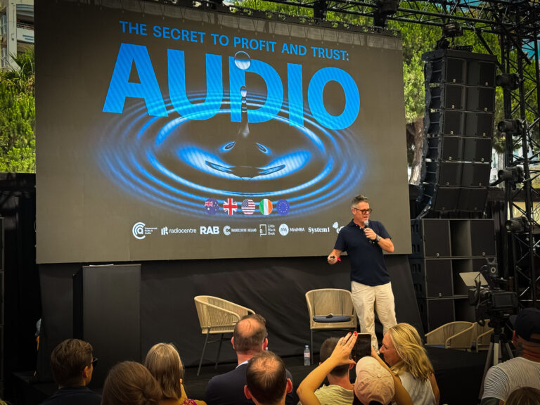 Trust and profit rise when audio joins in