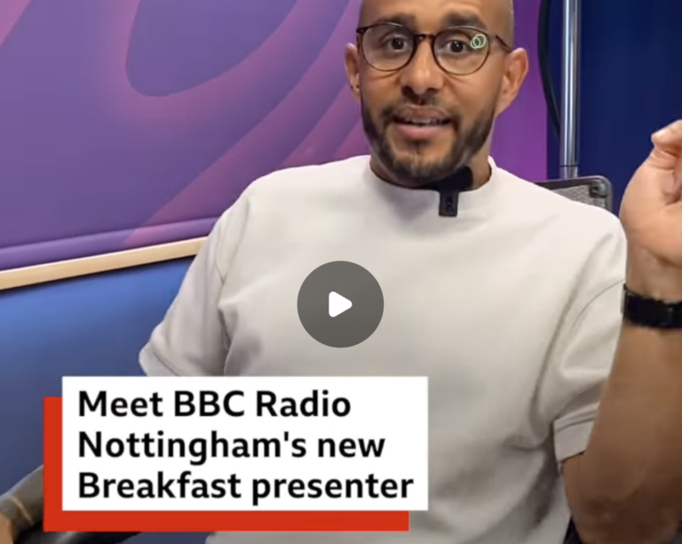Sparky takes BBC Radio Nottingham Breakfast