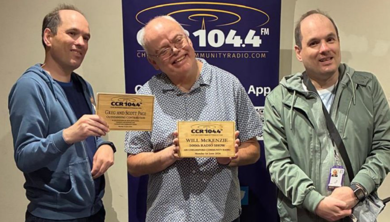 Chelmsford presenters honoured at CCR awards