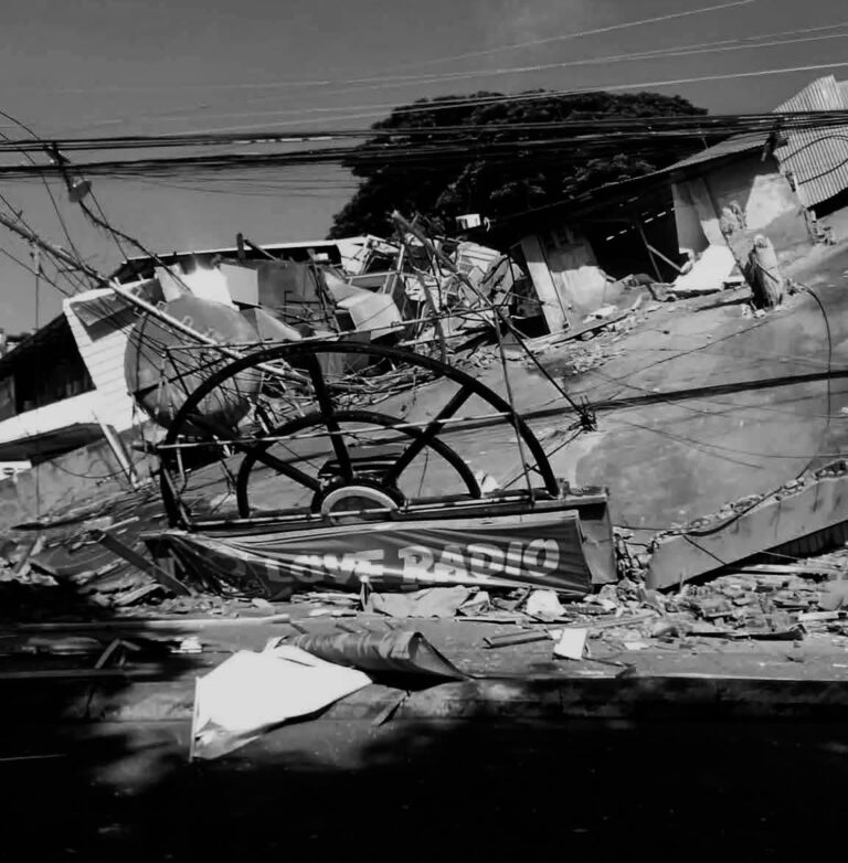 Love Radio off-air after building collapse