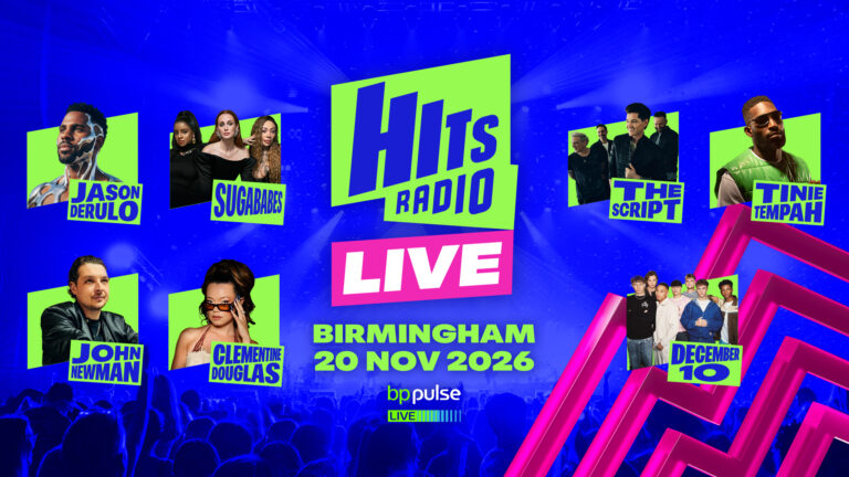 Hits Radio Breakfast reveals 2026 live line-up