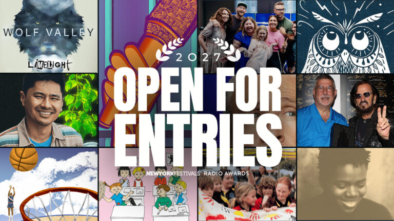 New York Festivals Radio Awards 2027 entries open