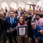 Asian Network sets pakora dunking relay record