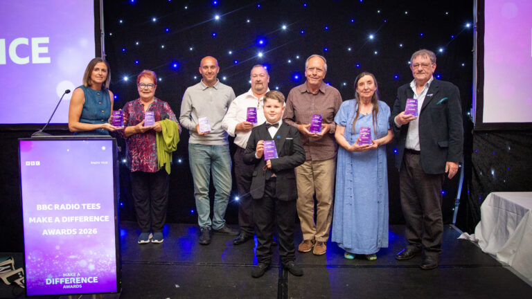BBC Radio Tees honours eight community award winners