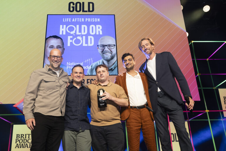 Prison Radio takes top prize at British Podcast Awards 2026
